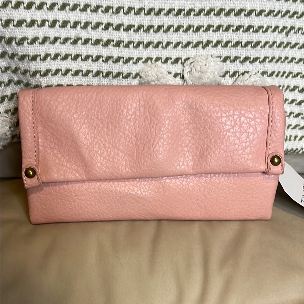 NWT Pink Leather Wallet